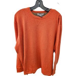 Grayson & Dunn Orange Cashmere Pullover Shirt Womens size 3X